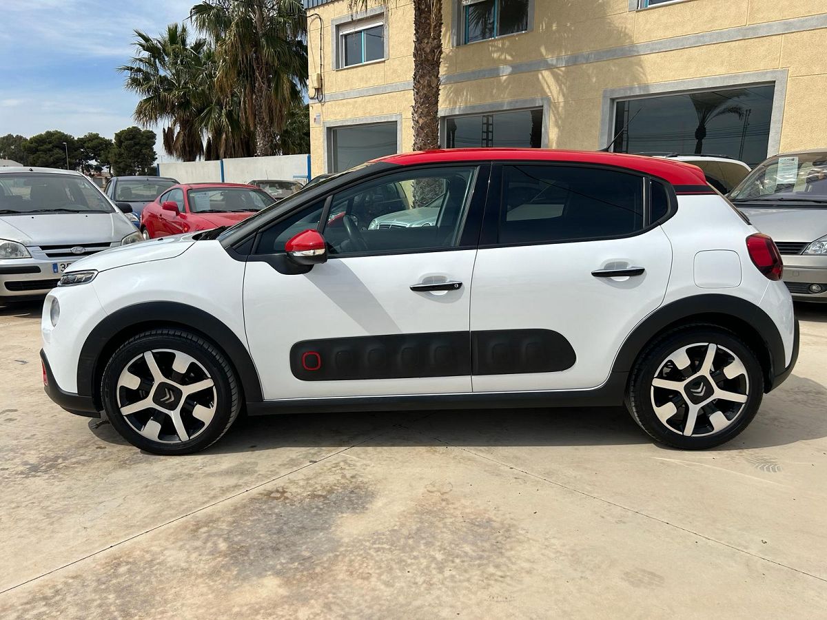 CITROEN C3 SHINE 1.2 PURETECH AUTO SPANISH LHD IN SPAIN 25000 MILES SUPERB 2017